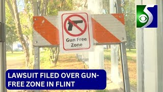 Lawsuit filed against Flint Mayor council over gunfree zone [upl. by Lipscomb]