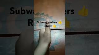 Subway surfers 👍Roblox 🤙 [upl. by Annat]