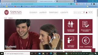 Sapienza University of Rome enrolment Iscrizione e pagamento online Academic Year 202021 [upl. by Cheyney]