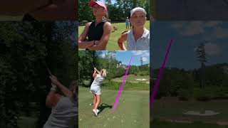 When the playoff gets heated golfgirl golf golfer funny professionalathletes [upl. by Tingley988]