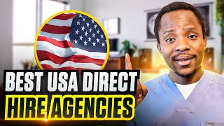 Top 5 DirectHire Agencies for US Nursing Jobs 2024  Pros and Cons [upl. by Randene]