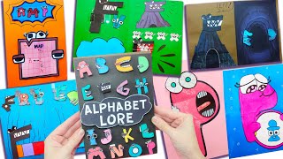 DIY 27 Gaming book Alphabet Lore Collection Alphabet Lore Story Books 게임 컬렉션 게임 서적 [upl. by Beverly731]