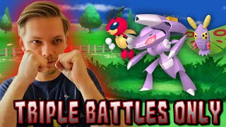 Genesect is BROKEN in a Triple Battle  Pokemon Triple Y Nuzlocke [upl. by Airetnuhs]