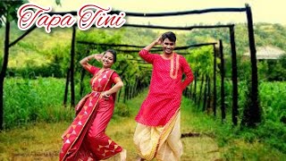 Tapa Tini Dance Cover  BelaShuru  Iman Chakraborty  Khnyada  Upali  Anindya Couple Dance Duet [upl. by Beichner]