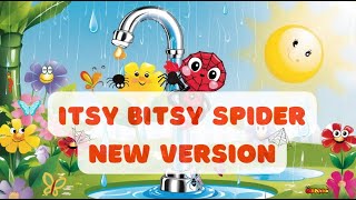 Itsy Bitsy Spider Karaoke with Lyrics │Nursery Rhyme New Version │Kids Song │Sing and Shine Tunes [upl. by Nylirret]