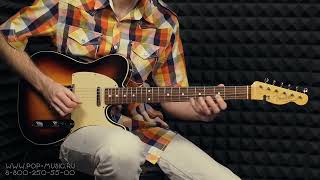 Country Rock on Fender Telecaster 62 Custom [upl. by Tterej]