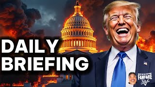 Trump Is Burning Washington DC and The Media To The Ground [upl. by Seadon602]