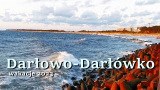 Darłowo Darłówko wakacje 2023 [upl. by Nylhtac]