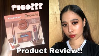 Kiss Beauty Chocolate 41 Makeup  Product Review  Makeup Tutorial [upl. by Rochester447]