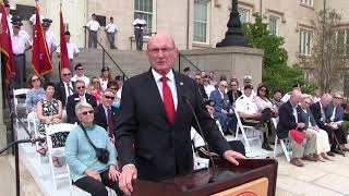 Hyrum W Smith  Military Honors Parade  Georgia Military College [upl. by Queen]