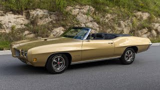 1970 Pontiac GTO Convertible 455 Ram Air 4Speed Walk Around [upl. by Basset]