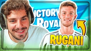 GIOCO a FORNITE con RUGANI in un TORNEO MONDIALE [upl. by Dnalor588]