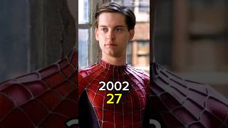 Spiderman 2002 Movie Cast Then Vs Now spiderman thenandnow viralvideo shorts [upl. by Ynatirb841]