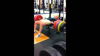 Charles Staley Hip Thrusts 555 x 1 [upl. by Anaert]