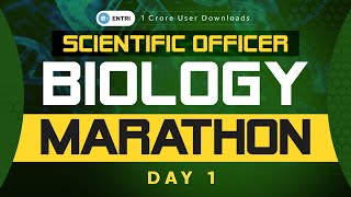 Scientific Officer Biology 🔴 Marathon 🔴 Live 🔴 Day 1 🔴 Entri Teaching Exams scientificofficer [upl. by Hardi]