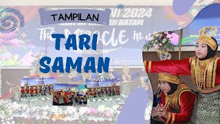 TARI DAERAH TARI SAMAN PENSI SDIT ATTAUBAH BATAM [upl. by Woodhead824]