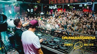 Serum B2B Voltage  DrumampBassArena Summer BBQ 2018 [upl. by Auhs27]