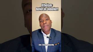 Atheism Belief in Unbelief bible faith god jesus trustingod shorts [upl. by Alexandria]