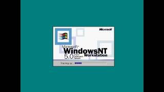 Upgrading Windows NT 50 Build 1729 to build 1796 [upl. by Ecirp]