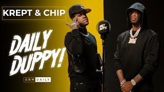 Krept x Chip  Daily Duppy  GRM Daily [upl. by Annohsed]