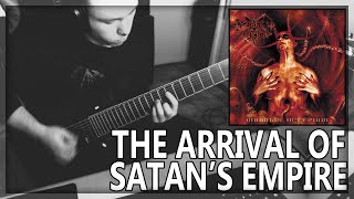 The Arrival of Satans Empire  Dark Funeral  Live Guitar Cover [upl. by Rede]