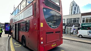 Transfer From Plumstead GarageLX11 BKK Stagecoach London 2011Reg ADL Enviro400 [upl. by Shaughn]