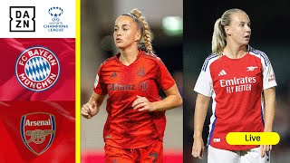 FC Bayern München  Arsenal  UEFA Womens Champions League 202425 Spieltag 1 Ganzes Spiel [upl. by Eca]