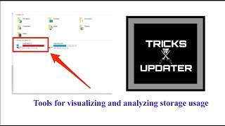 How to Find Unoccupied Space in C Drive D Drive etc [upl. by Fortunato714]