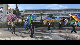 AdvertisingInflatables EPSON Digital Inflatables Sea turtles for France Parade Decoration [upl. by Abocaj216]