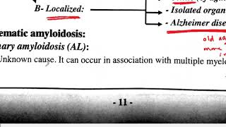 GENERAL PATHOLOGY 6 amyloidosis 1 book reading DR SAMEH GHAZY [upl. by Timotheus]