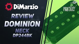 Review Captador DiMarzio Dominion Neck DP244 [upl. by Randolph726]