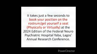 FNPH Yaba Research Conferences Extension of Abstract Submission Deadline [upl. by Mckinney]