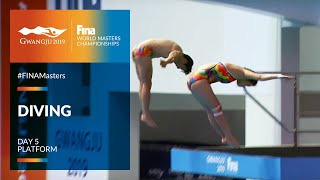 RELIVE  Diving Day 5  Platform  FINA World Masters Championships 2019 [upl. by Nnayllas502]