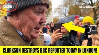 Jeremy Clarkson RUTHLESSLY DESTROYS BBC Reporter At Farmer Protest In London [upl. by Collin]