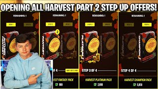 OPENING ALL HARVEST PART 2 STEP UP OFFERS ARE THEY WORTH IT [upl. by Fan]