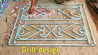 Simply New Grill Design MakingModern Window Grill DesignLatest Iron Grill Design [upl. by Nyltiac344]