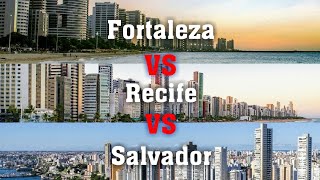 Fortaleza vs Recife vs Salvador City vs City Nacional [upl. by Aihsad]