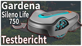 Gardena Sileno Life 750 Roboter Rasenmäher Testbericht 2021  Bester Mähroboter [upl. by Akahc402]