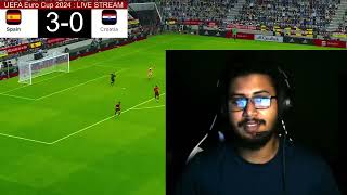 Spain vs Croatia  UEFA Euro Cup 2024 I eFootball Pes 21 Gameplay PLSL 7 [upl. by Yleen978]