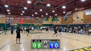 JFK High School vs Luther Burbank High School 4252024 [upl. by Derinna]