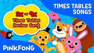 2x9x Times Tables Review Song  Times Tables Songs  PINKFONG Songs for Children [upl. by Thorma]