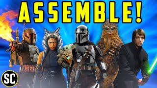 The STAR WARS AVENGERS  Mandalorian Ahsoka Crossover Explained [upl. by Wyon]