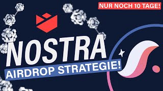 Sichere Dir jetzt den Nostra Finance Airdrop Punkte sammeln amp profitieren [upl. by Dnilazor]