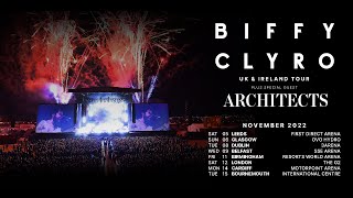 Biffy Clyro  UKIreland Tour November 2022  On Sale Now [upl. by Ttsepmet]