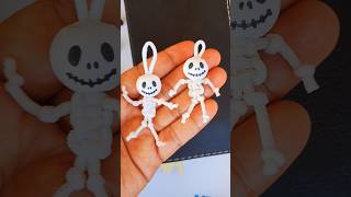 DIY Skeleton Ornament halloween spooky halloween2024 [upl. by Arrol571]