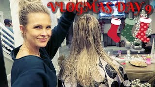 HEYKAYLI DOES OUR HAIR Vlogmas Day 9 [upl. by Davidson569]