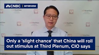 Only a slight chance that China will roll out stimulus at Third Plenum CIO says [upl. by Amarillis]