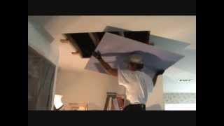 How to repair a water damaged ceilingPart 8 [upl. by Anividul]