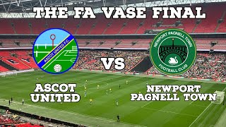 Matchday Vlog Ascot United VS Newport Pagnell Town  The FA Vase Final  AFC Finners  Vlog [upl. by Aicilav]