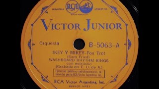 Washboard Rhythm Kings Ikey amp Mikey 1932 [upl. by Sisi]